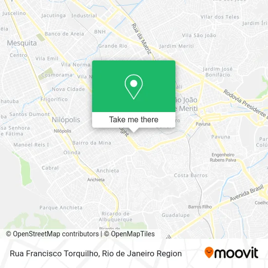Rua Francisco Torquilho map