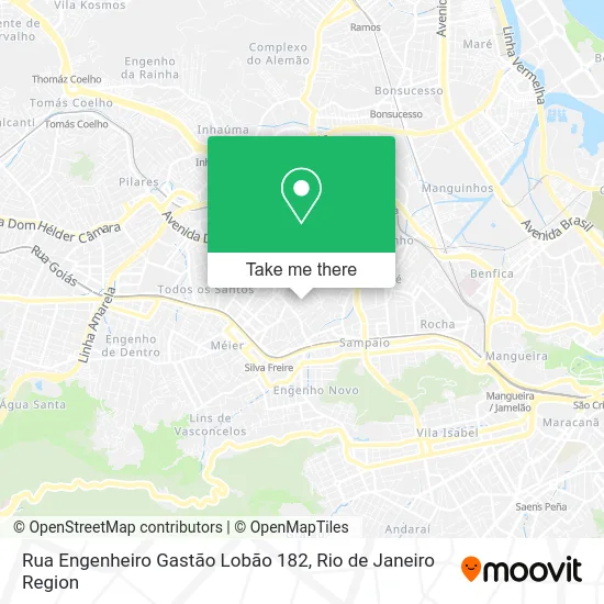 Rua Engenheiro Gastão Lobão 182 map