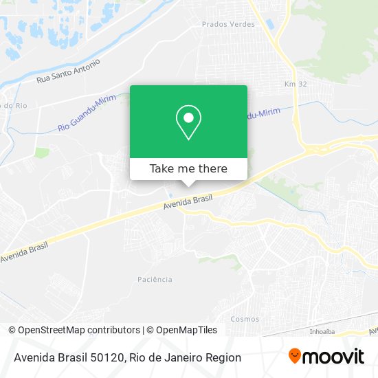 Avenida Brasil 50120 map