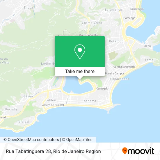 Rua Tabatinguera 28 map
