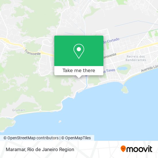 Mapa Maramar