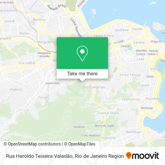 Rua Haroldo Teixeira Valadão map