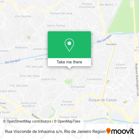 Rua Visconde de Inhaúma s/n map