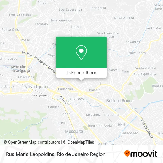 Rua Maria Leopoldina map