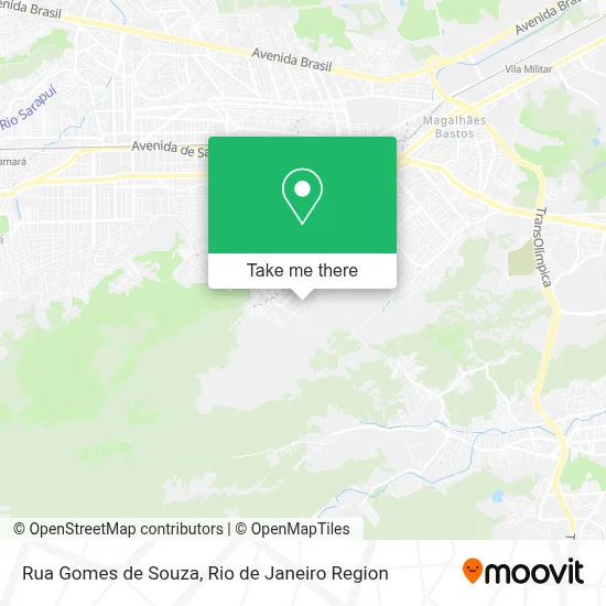 Rua Gomes de Souza map