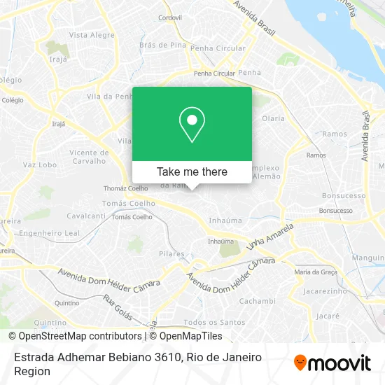 Estrada Adhemar Bebiano 3610 map