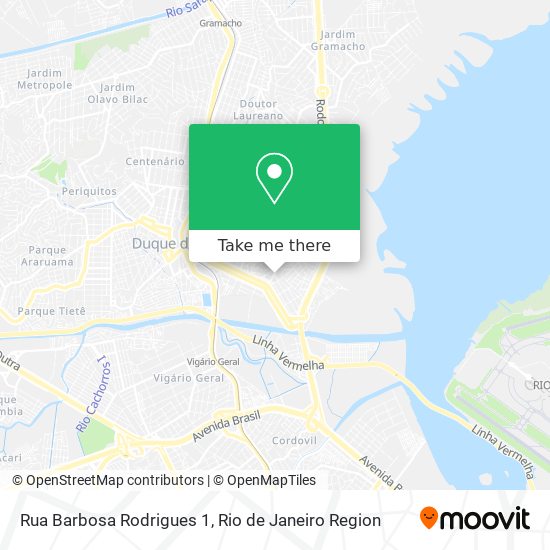 Rua Barbosa Rodrigues 1 map