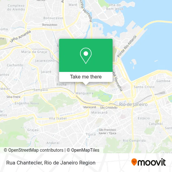 Rua Chantecler map