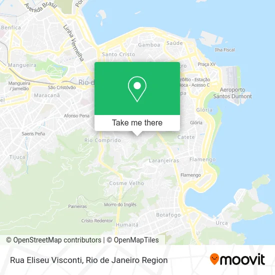 Rua Eliseu Visconti map