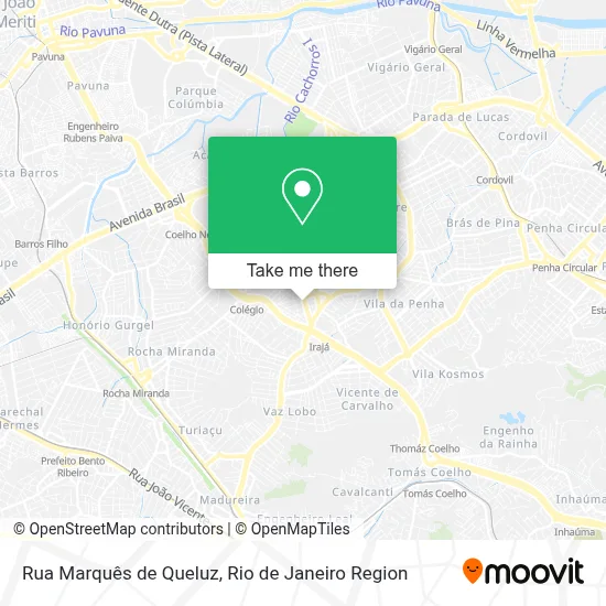 Rua Marquês de Queluz map
