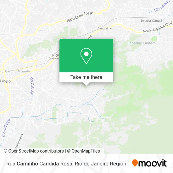 Rua Caminho Cândida Rosa map