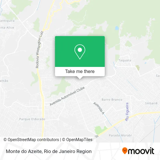 Monte do Azeite map