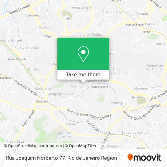 Rua Joaquim Norberto 77 map