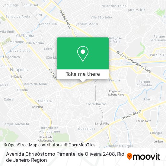 Avenida Chrisóstomo Pimentel de Oliveira 2408 map