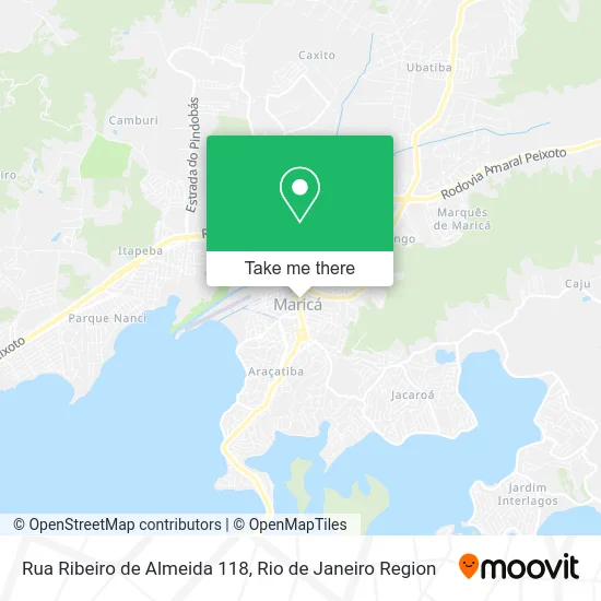 Rua Ribeiro de Almeida 118 map