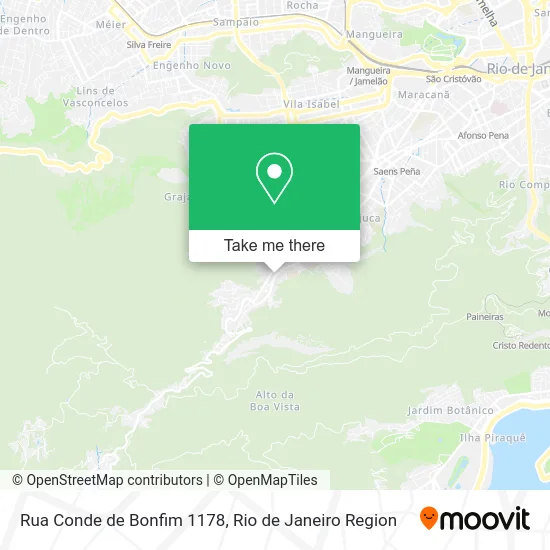 Rua Conde de Bonfim 1178 map