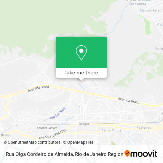Rua Olga Cordeiro de Almeida map