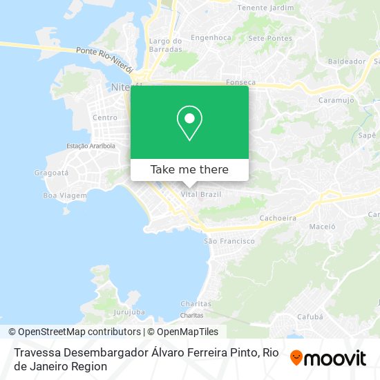 Mapa Travessa Desembargador Álvaro Ferreira Pinto