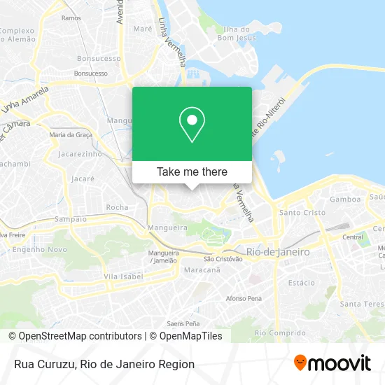 Rua Curuzu map