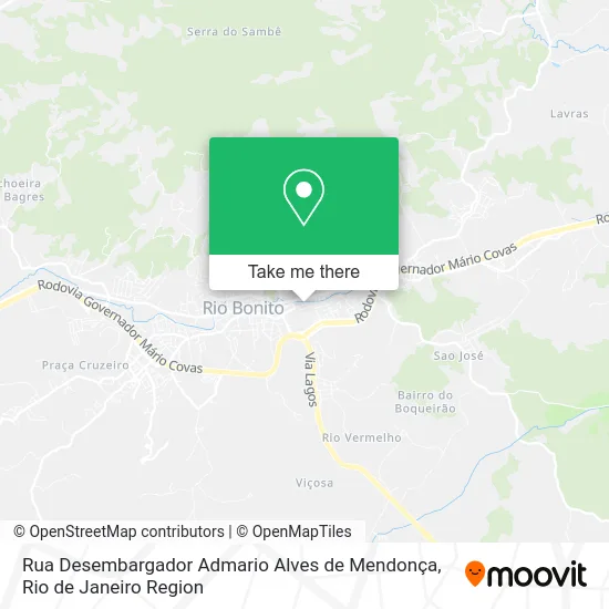 Rua Desembargador Admario Alves de Mendonça map
