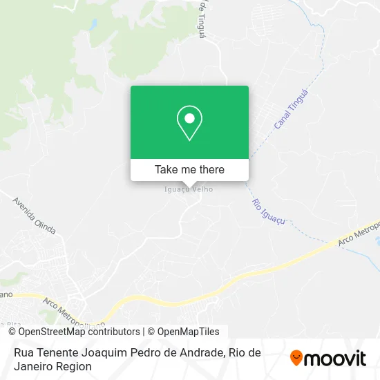 Rua Tenente Joaquim Pedro de Andrade map