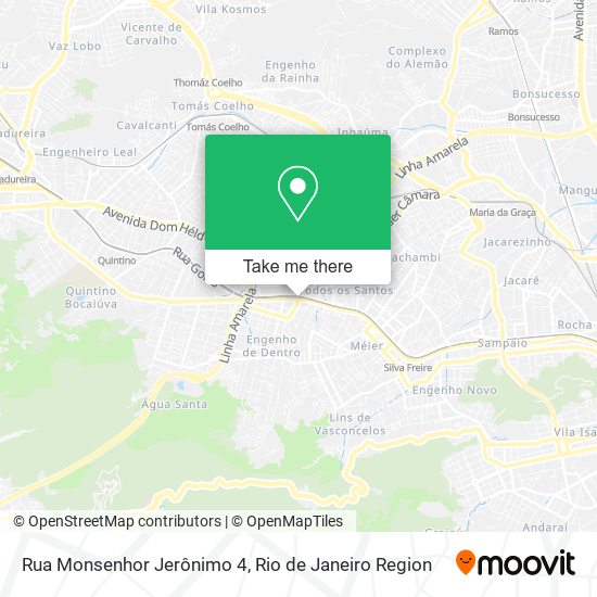 Rua Monsenhor Jerônimo 4 map