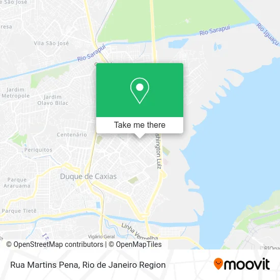 Rua Martins Pena map