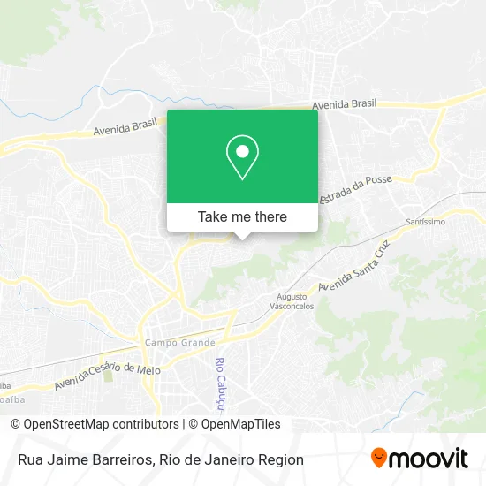 Rua Jaime Barreiros map
