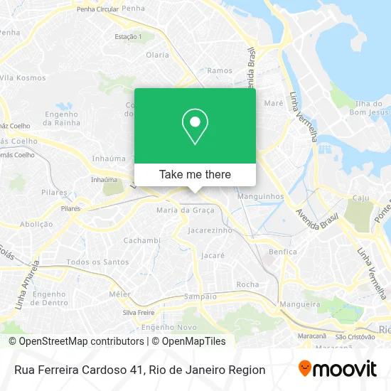 Rua Ferreira Cardoso 41 map