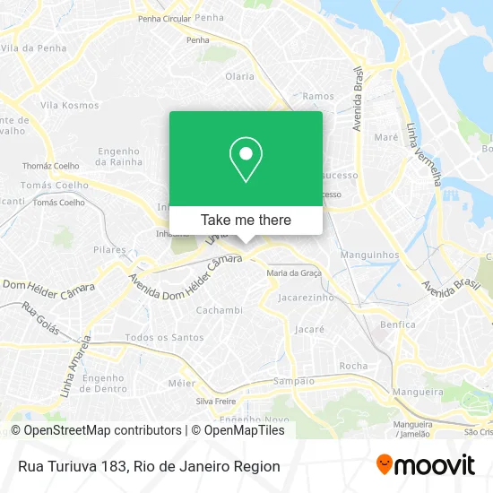 Rua Turiuva 183 map