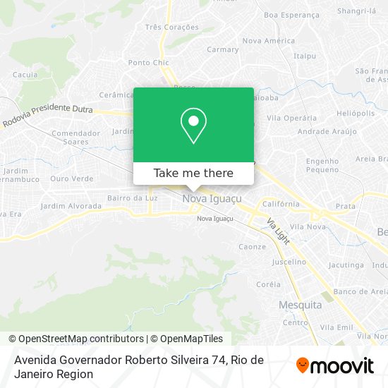 Avenida Governador Roberto Silveira 74 map