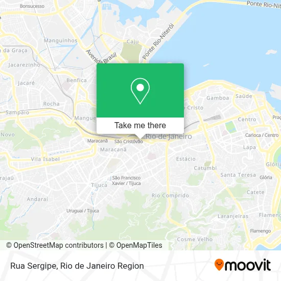 Rua Sergipe map