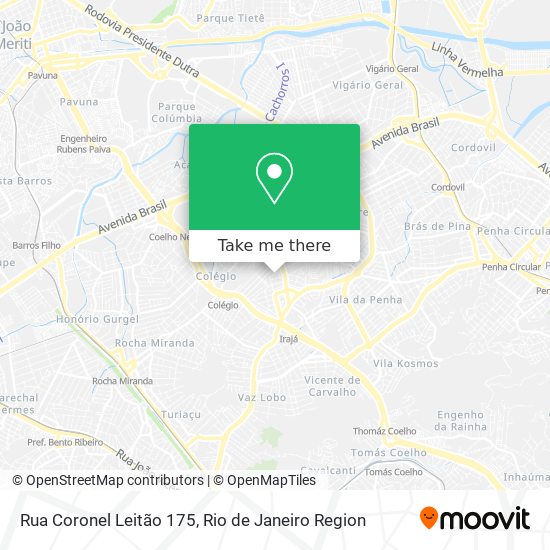 Rua Coronel Leitão 175 map