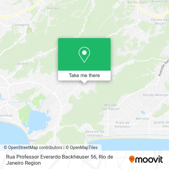 Rua Professor Everardo Backheuser 56 map