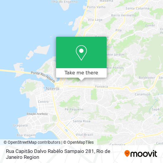 Rua Capitão Dalvo Rabêlo Sampaio 281 map