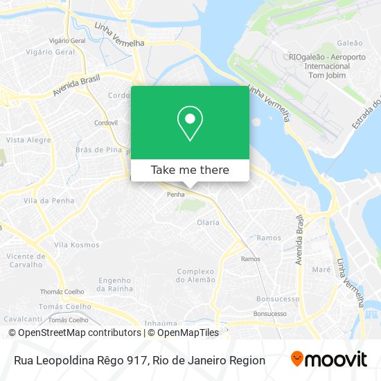 Rua Leopoldina Rêgo 917 map