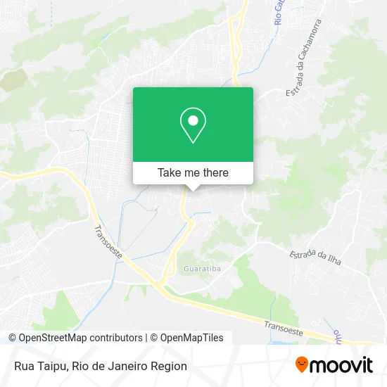 Rua Taipu map