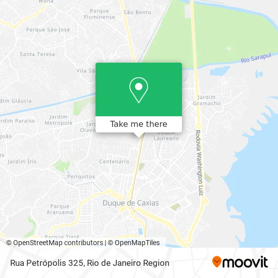 Rua Petrópolis 325 map