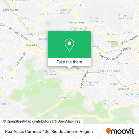 Rua Assis Carneiro 436 map