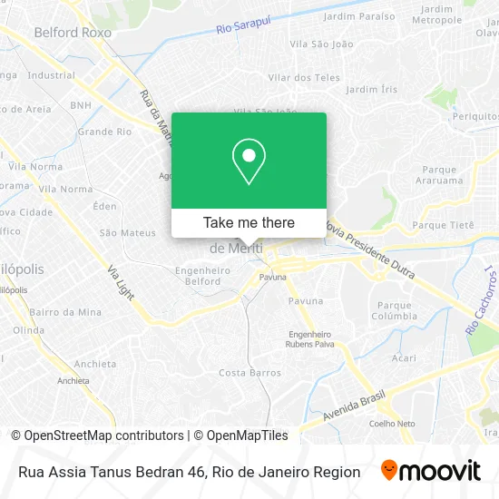 Rua Assia Tanus Bedran 46 map