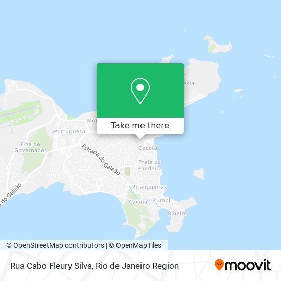 Mapa Rua Cabo Fleury Silva