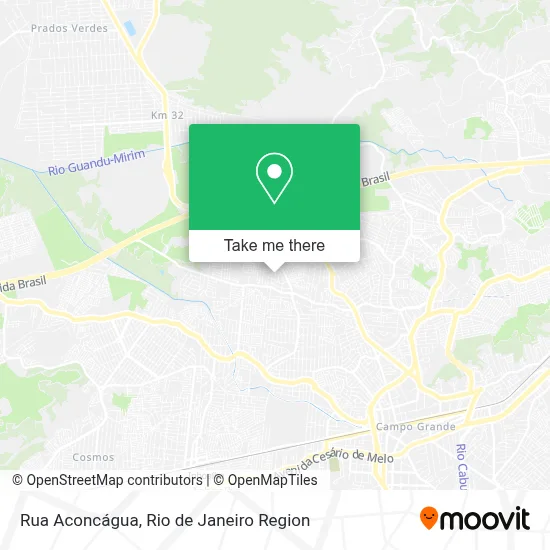 Rua Aconcágua map