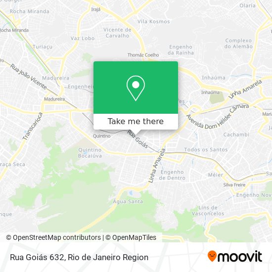 Rua Goiás 632 map
