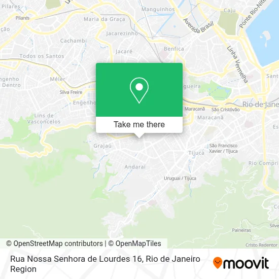 Rua Nossa Senhora de Lourdes 16 map