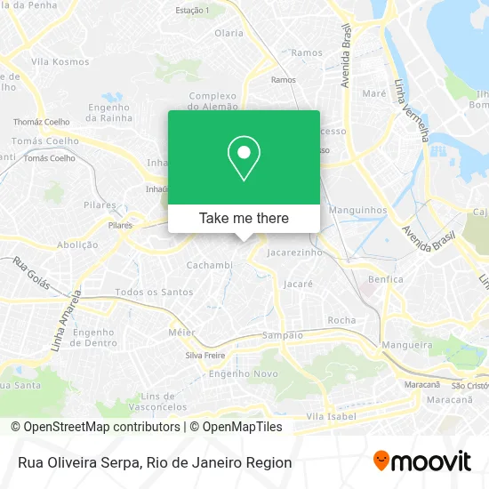Rua Oliveira Serpa map