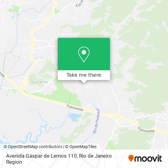 Avenida Gáspar de Lemos 110 map