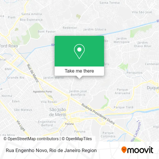 Rua Engenho Novo map