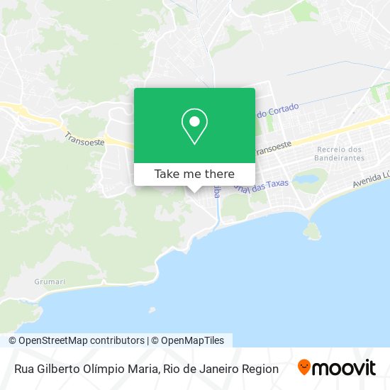 Rua Gilberto Olímpio Maria map