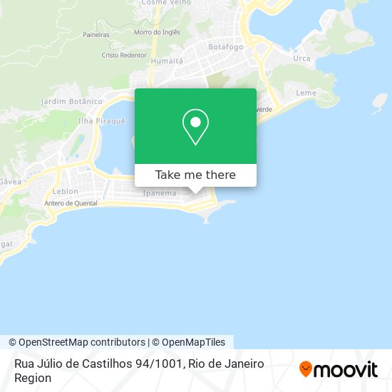 Mapa Rua Júlio de Castilhos 94/1001