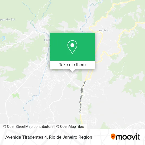 Avenida Tiradentes 4 map